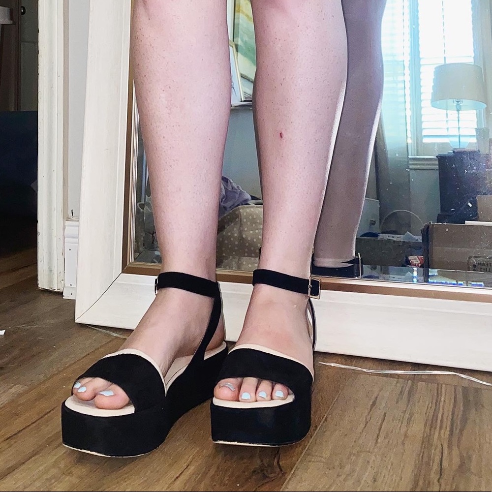 Sacha London platform heels